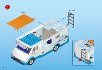 Building instructions Playmobil 9318 - Camping Adventure (6)