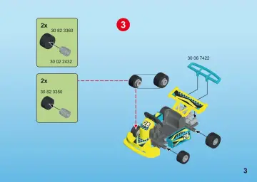 Building instructions Playmobil 9322 - Go-Kart Racer Carry Case (3)