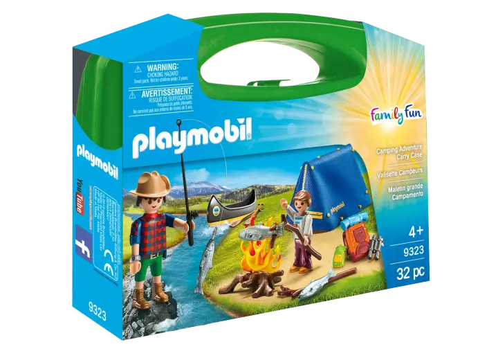 Playmobil 9323 - Maxi Βαλιτσάκι Κατασκήνωση στην εξοχή - BOX