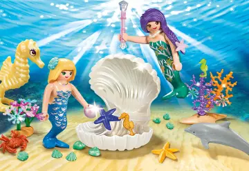 Playmobil 9324 - Maxi Βαλιτσάκι Γοργόνες με κοχύλι