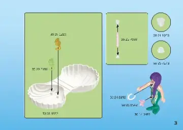 Manuales de instrucciones Playmobil 9324 - Maletín grande Sirenas (3)