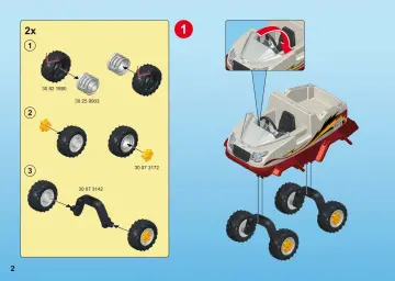 Building instructions Playmobil 9364 - Amphibious Truck (2)