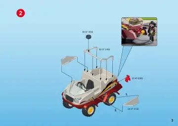 Manuales de instrucciones Playmobil 9364 - Coche Anfibio (3)