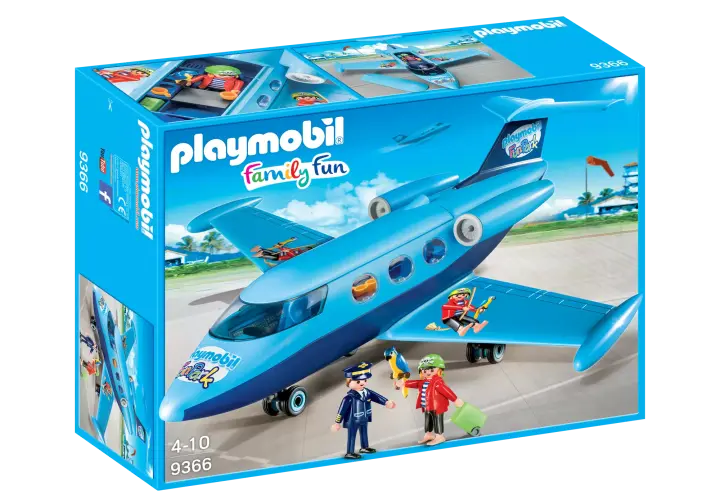 Playmobil 9366 - Avion FunPark avec Rico - BOX