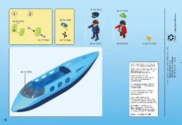 Manual de instruções Playmobil 9366 - PLAYMOBIL-FunPark Avião (4)
