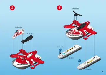 Οδηγίες συναρμολόγησης Playmobil 9387 - Δρ. Ζέντμορ με Aqua Scooter (3)