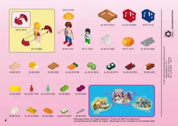 Notices de montage Playmobil 9403 - Epicerie (4)