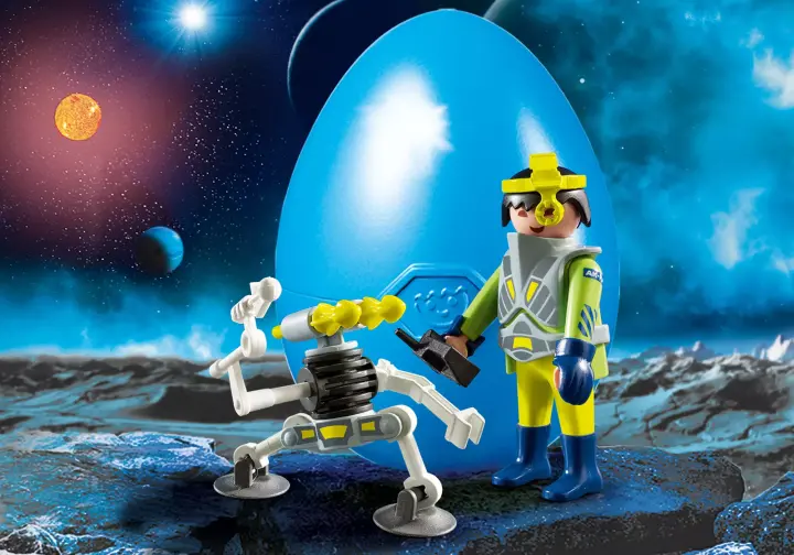 Playmobil 9416 - Space-Agent mit Roboter