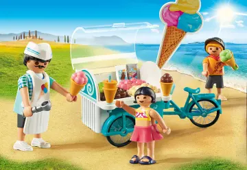 Playmobil 9426 - Παγωτατζής με ποδήλατο ψυγείο