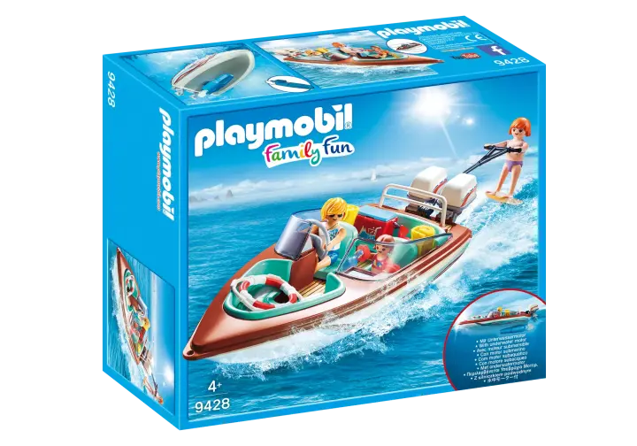 Playmobil 9428 - Motorboot mit Unterwassermotor - BOX