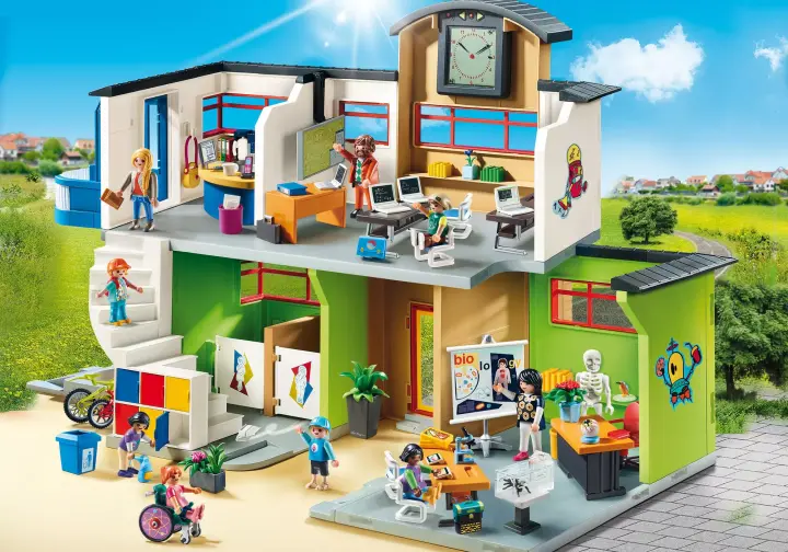 Playmobil 9453 - Furnished School Building