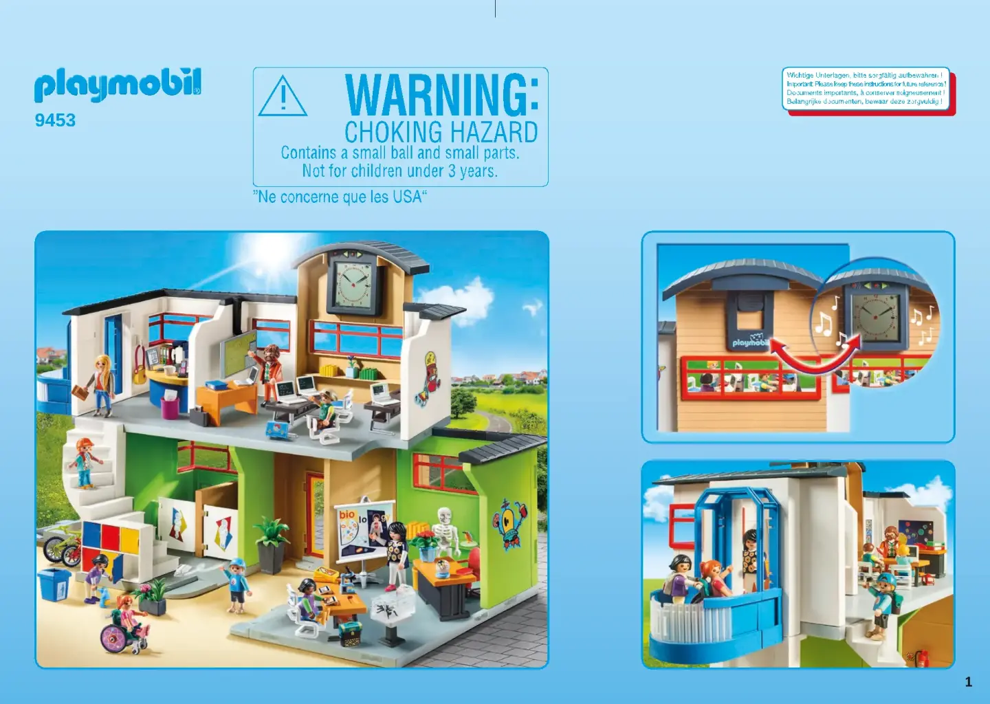 Abapri - Playmobil 9453 - Ecole aménagée