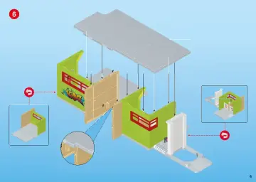 Building instructions Playmobil 9453 - Furnished School Building (6)