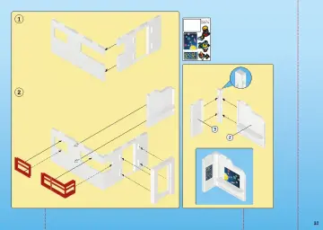 Building instructions Playmobil 9453 - Furnished School Building (10)