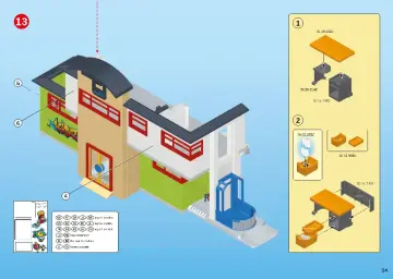 Manuales de instrucciones Playmobil 9453 - Colegio (14)