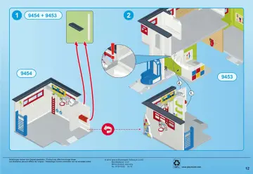 Building instructions Playmobil 9454 - Gym (12)
