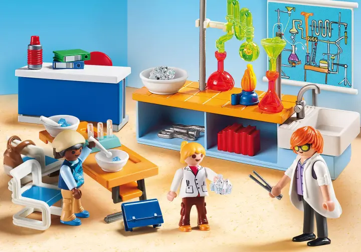 Playmobil 9456 - Τάξη Χημείας