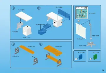 Notices de montage Playmobil 9456 - Classe de Physique Chimie (3)