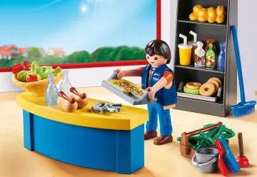 Playmobil 9457 - Hausmeister mit Kiosk