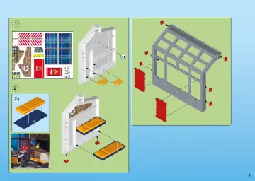 Building instructions Playmobil 9462 - Fire Station (7)