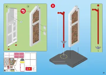 Building instructions Playmobil 9462 - Fire Station (10)