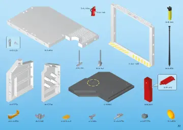 Manuales de instrucciones Playmobil 9462 - Parque de Bomberos (22)