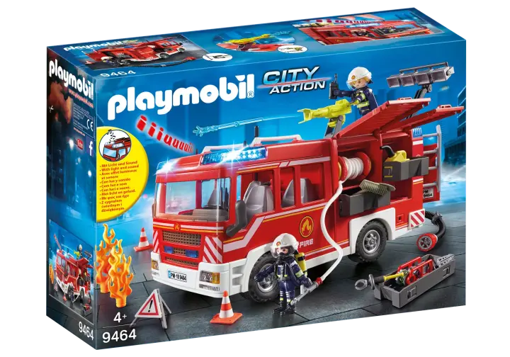 Playmobil 9464 - Πυροσβεστικό όχημα - BOX