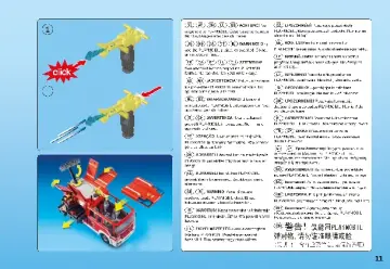 Manual de instruções Playmobil 9464 - Carro dos Bombeiros (11)