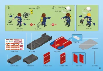 Manuales de instrucciones Playmobil 9464 - Camión de Bomberos (13)