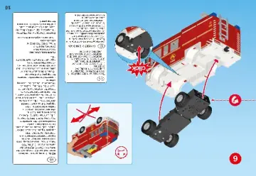 Building instructions Playmobil 9464 - Fire Engine (16)