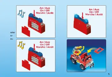 Notices de montage Playmobil 9466 - 4x4 de pompier avec lance-eau (5)