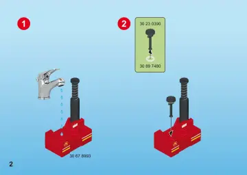 Instrukcje obsługi Playmobil 9468 - Strażacy z gaśnicą (2)