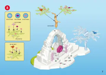 Bauanleitungen Playmobil 9471 - Kristalltor zur Winterwelt (7)