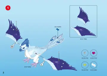 Building instructions Playmobil 9472 - Winter Phoenix (2)