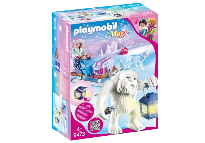 Playmobil 9473 - Yeti with Sleigh - BOX