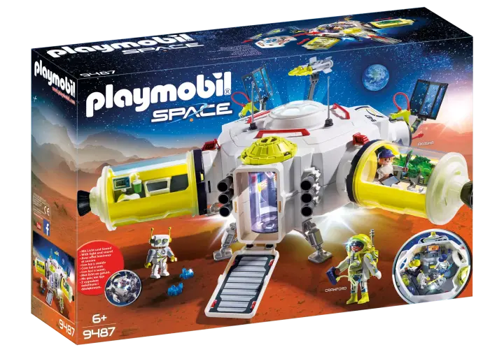 Playmobil 9487 - Ruimtestation op Mars - BOX