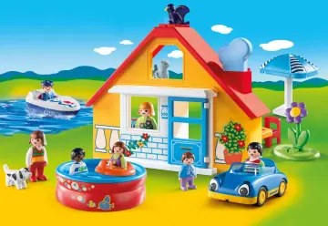 Playmobil 9527 - 1.2.3 Holiday Cottage