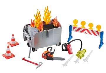 Playmobil 9804 - Feuerwehr-Zubehörset