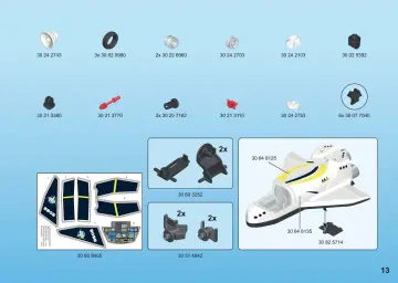 Building instructions Playmobil 9805 - Space Shuttle (13)