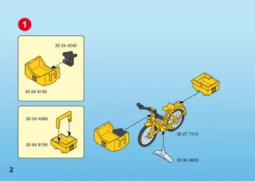 Instrukcje obsługi Playmobil 9806 - Listonoszka (2)