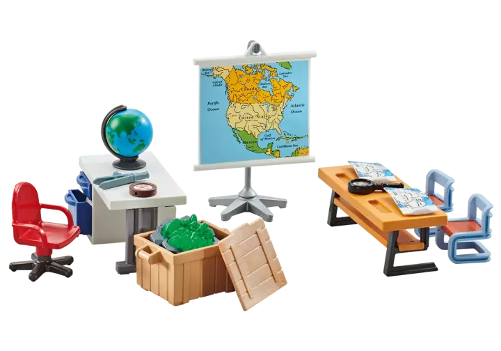 Playmobil 9810 - Salle de classe géographie