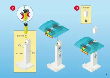 Building instructions Playmobil 9813 - Bus Stop (3)