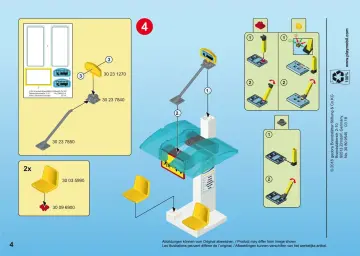 Building instructions Playmobil 9813 - Bus Stop (4)