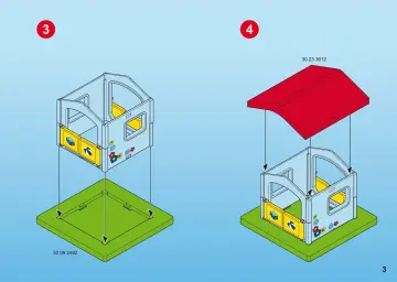 Bygganvisningar Playmobil 9814 - Small Play House with Sandpit (3)