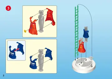 Manual de instruções Playmobil 9821 - Plataforma com LED para vestidos (2)