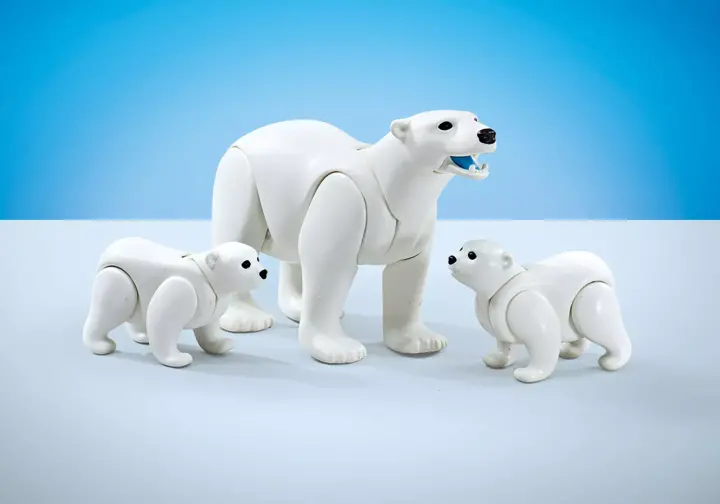 Playmobil 9833 - Famille d'ours blanc