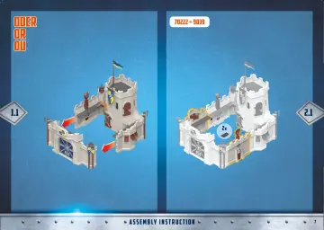 Building instructions Playmobil 9839 - Wall extension for Grand Castle of Novelmore (7)