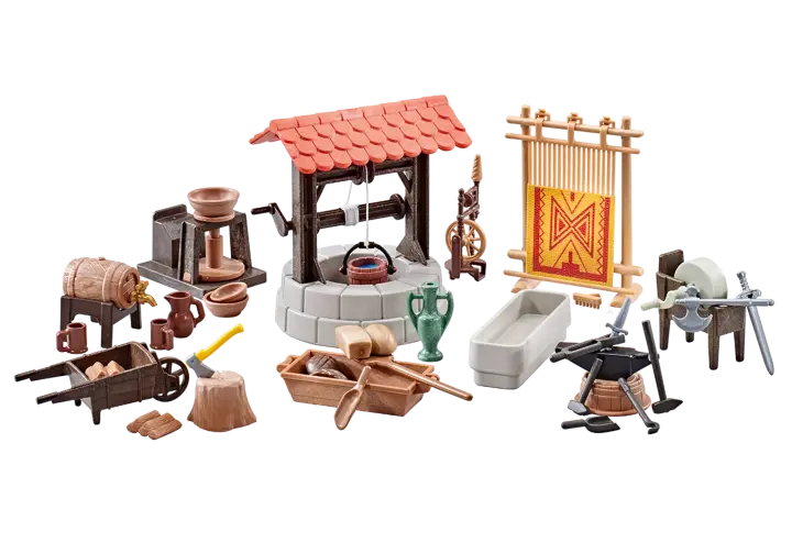 Playmobil 9842 - Medieval Village Accessories