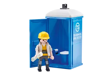 Playmobil 9844 - WC de obras portátil