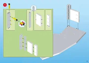 Manuales de instrucciones Playmobil 9848 - Extensión para el Gran Hospital (2)